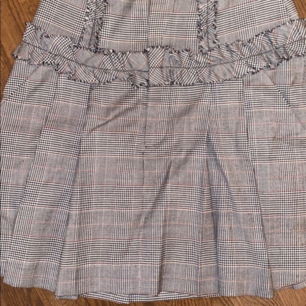 Marissa Webb plaid mini skirt